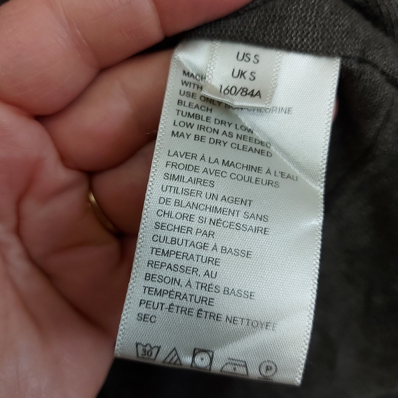 We the Free Free People turtleneck with exposed seams Gray Size Small - Picture 5 of 8